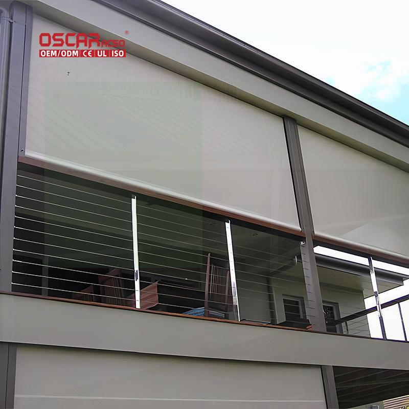 PVC Safter Removing Brand Words: Outdoor Roller S Patio Garden Balcony Weatherproof Retractable PVC S Roller Blind