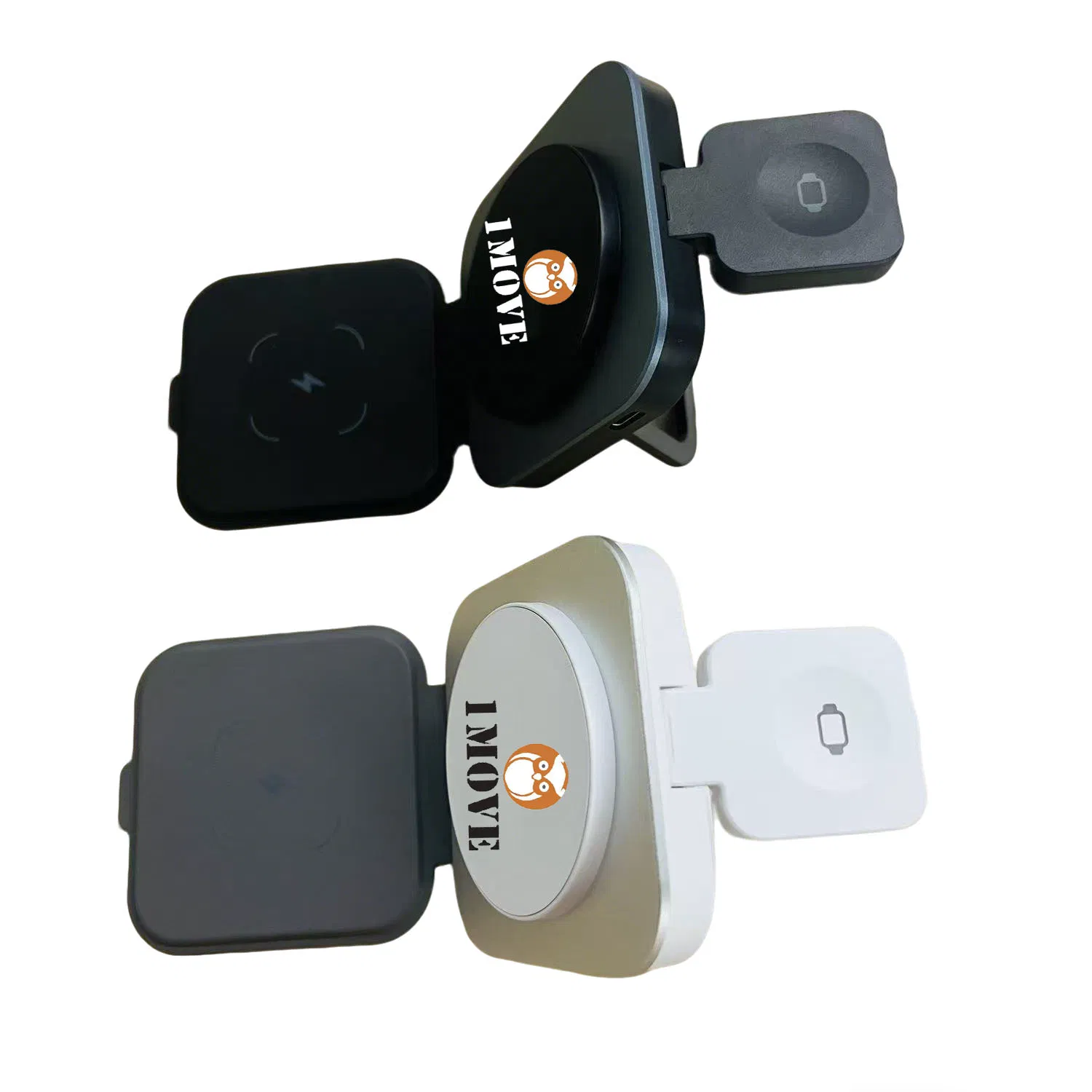 Портативное беспроводное зарядное устройство 3 в 1