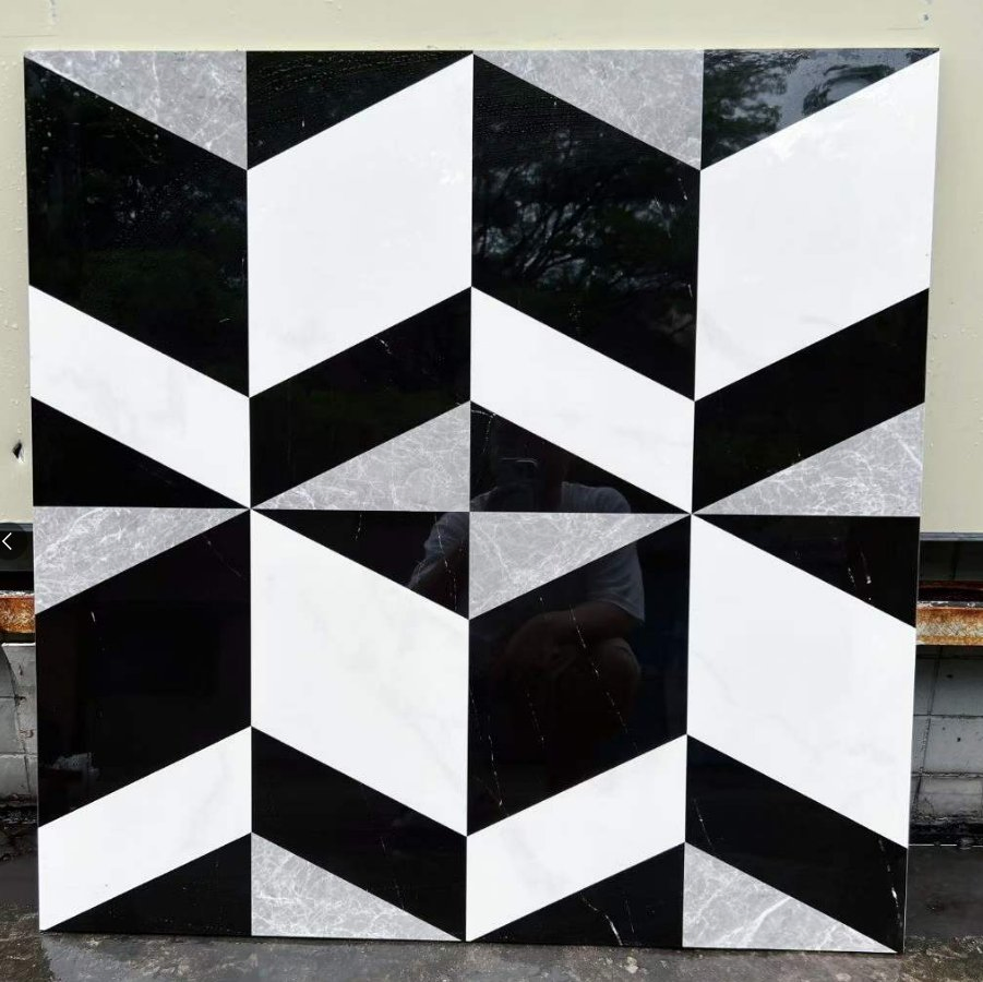 Керамическая плитка Black and White 300x600 мм под старину