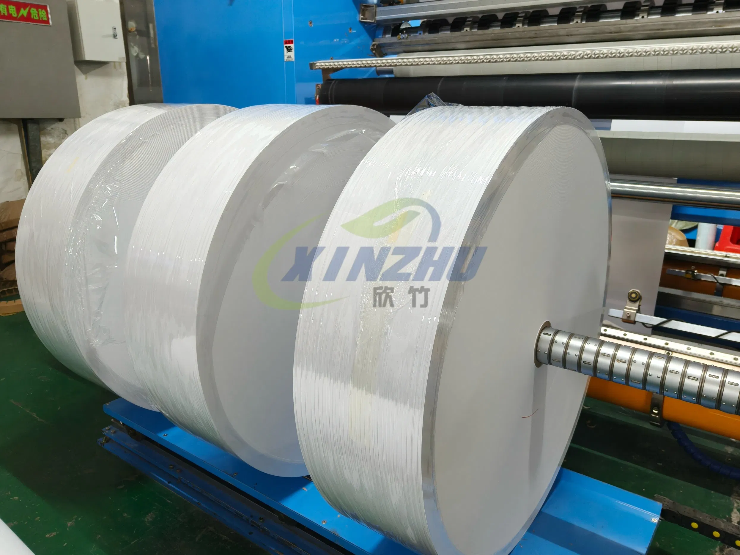 Self-Adhesive Jumbo Roll Tire Glue Adhesive Top Thermal Paper Material