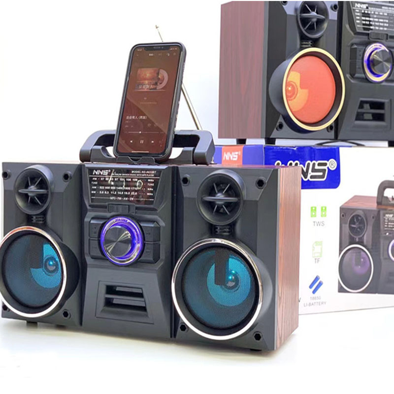 Ретро радио NS-6633BT с Bluetooth и RGB-подсветкой