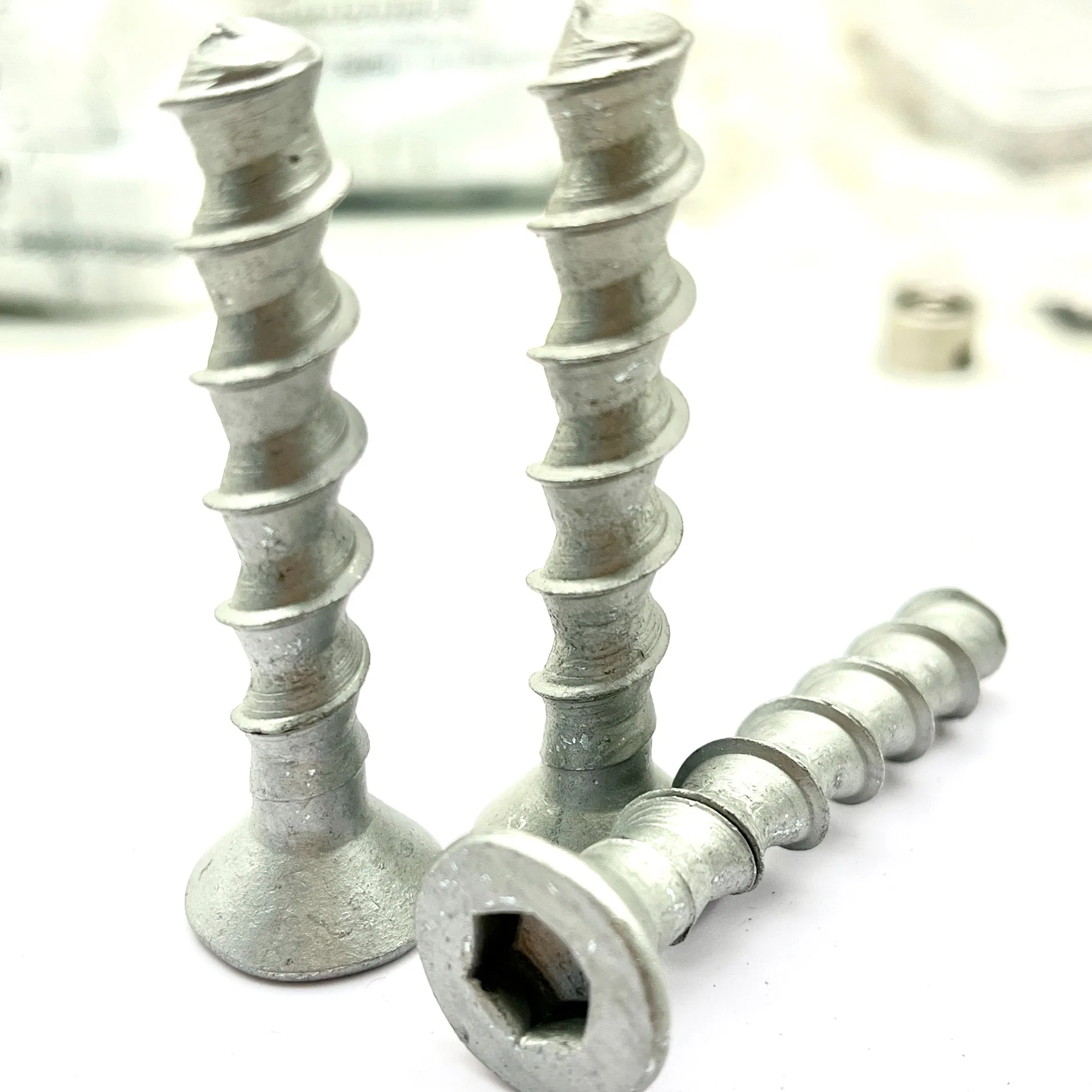 High Strength Rotproofness M8 Hexagon Socket Concrete Tapping Anchor Bolt for Mechanical Equipment