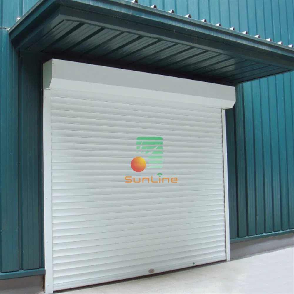 China Sunline Factory Automatic Security Aluminium Metal Roller Rolling Roll up Shutter for Windows Doors Hurricane Shutter Storm Shutter Wholesale Price