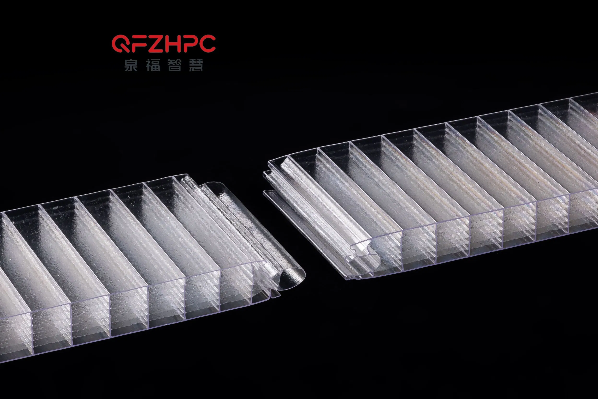 Bright Crystal Plug-Pattern Polycarboante Sheet Decoration and Partitions for Ball Courts or Gym