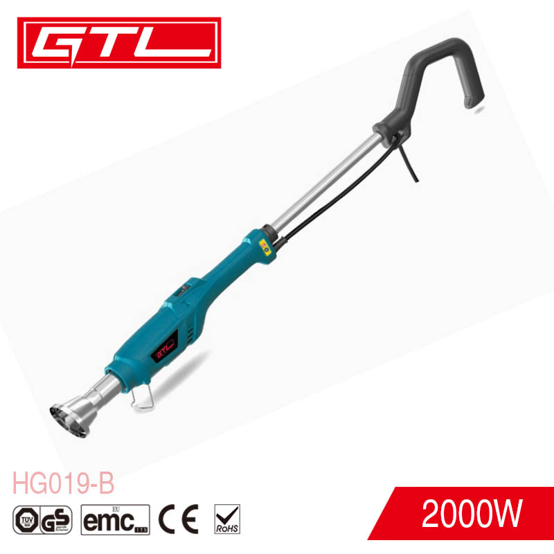 Electric Power Tools 2000W Grass Cutter/Cutting Machine Adjustable Temperature Hot Air Gun (HG019-B)