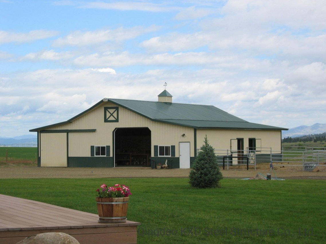 Prefabricated Construction Light Steel Structure Shed