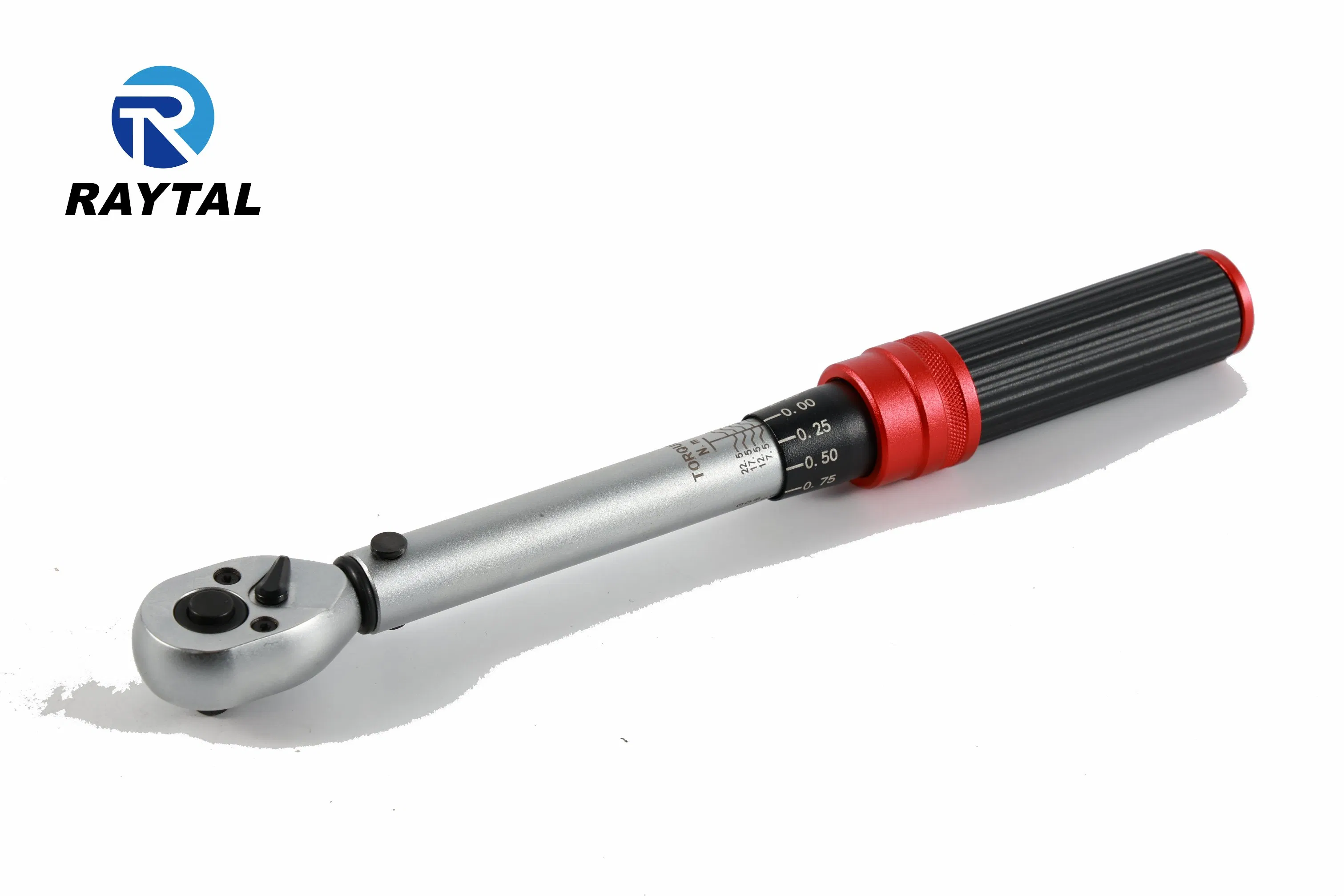 Raytal Industrial Grade 1/2 in. Drive, 10-80 Lbf. FT Click Torque Wrench, GS/CE Approved