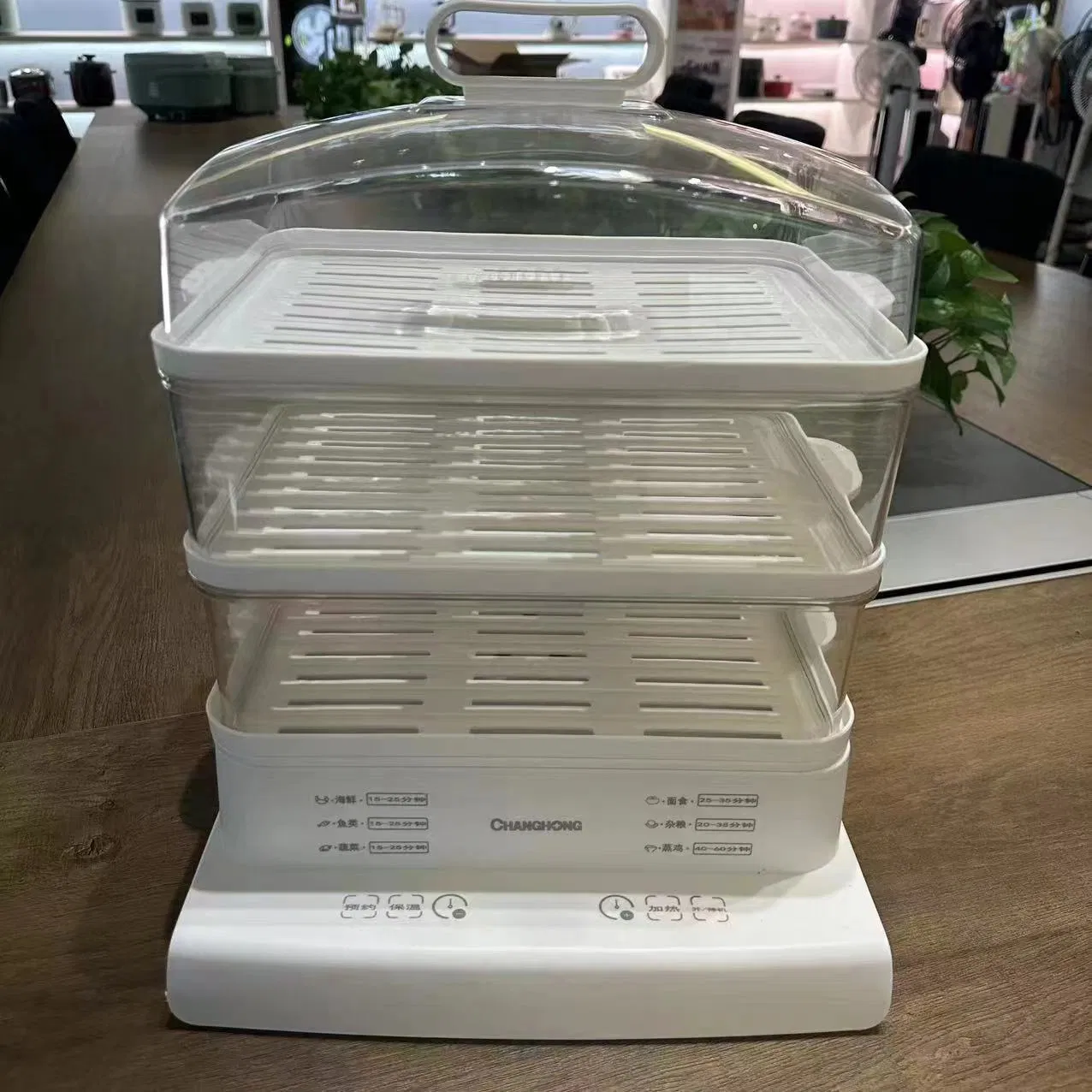 Electric Food Steamer China Factory Manufacturer Electric Steamer Low Cheap Price Electric Dumpling Sweet Corn Dim Sum Steamer for Ghana Nigeria Africa Market