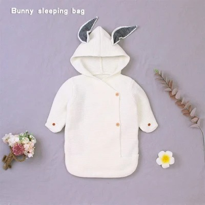 Soft Thick Fleece Knit Sleeping Bag