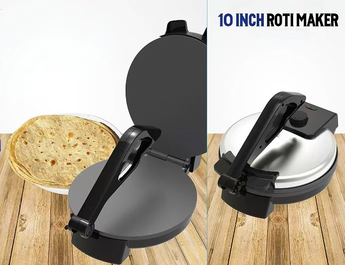 Premium 10 Inch Roti Maker for Perfectly Cooked Flatbreads