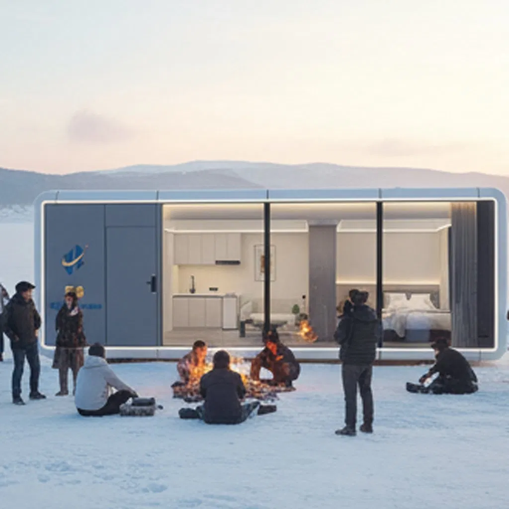 Big Bedroom Smart Modular Portable Capsule House