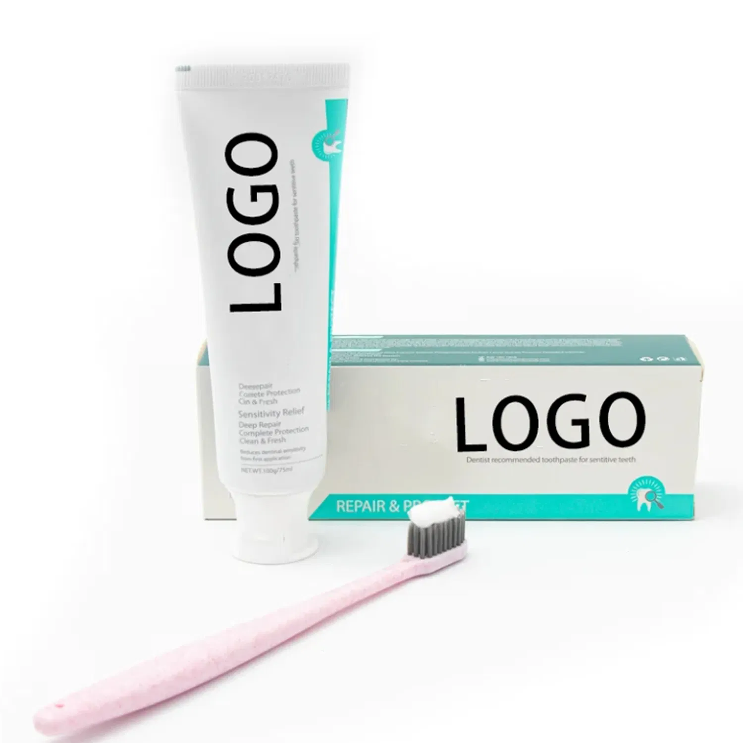 High Quality 100g Fresh Breath Flavoured Teeth Whitening Toothpaste