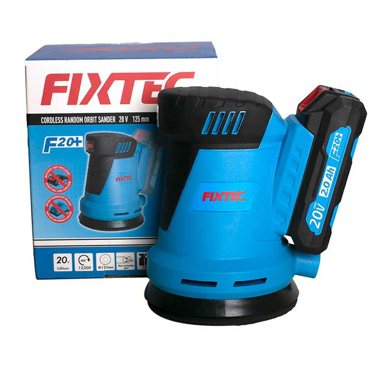 Fixtec Professional 12000rpm Electric Brushless Orbital Sander Random