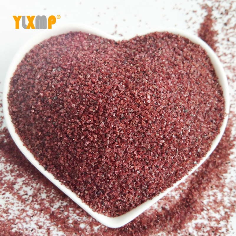 High Quality Free Flow 20/40 Mesh Garnet Sand for Waterjet Cutting Machine