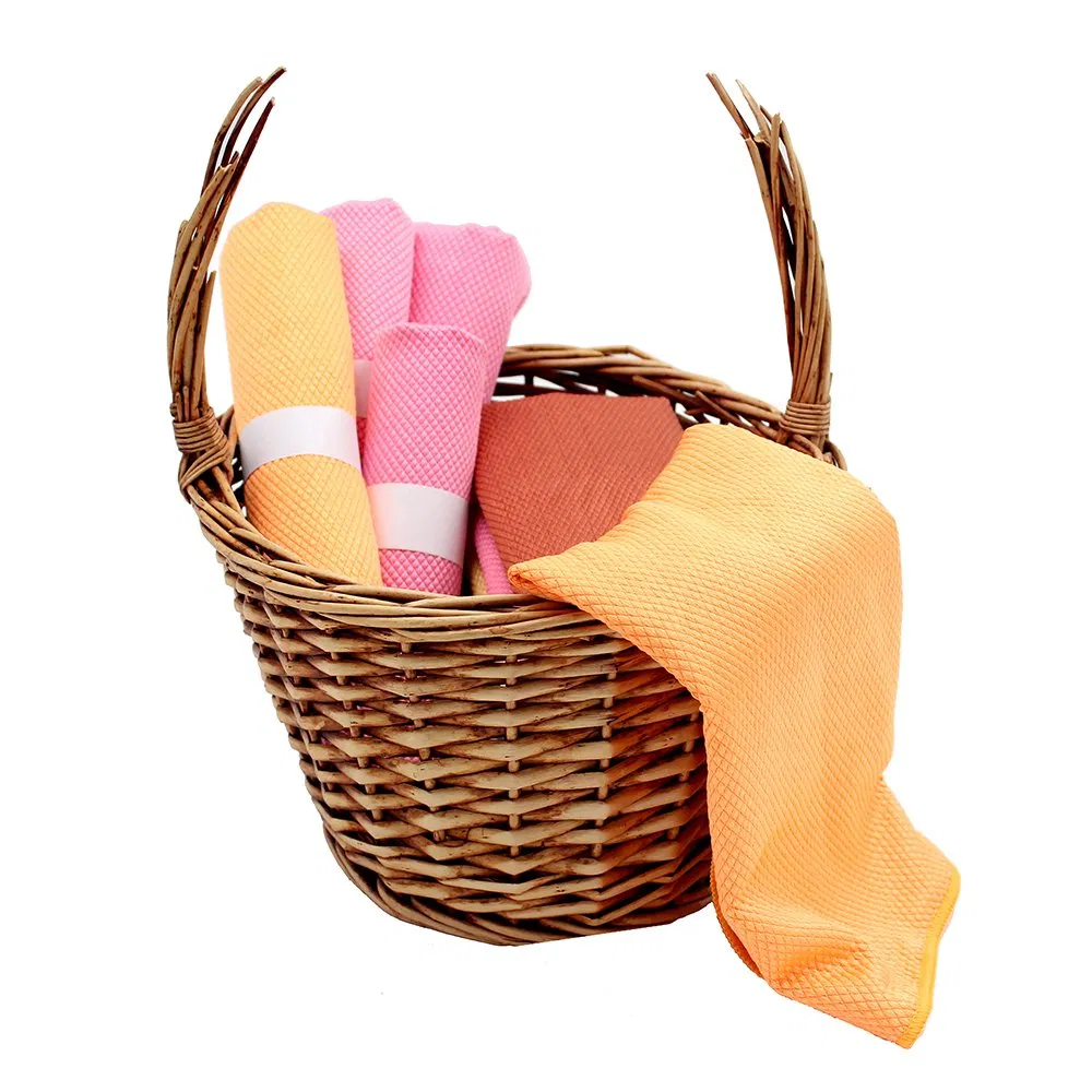 Micro Fiber Diamond Cleaning Cloth Wash Dish Towel Car Cleaning