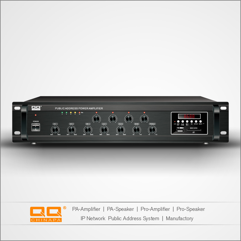 1000 Watt USB and Bluetooth Amplifier 4zone Professional Power Amplifier
