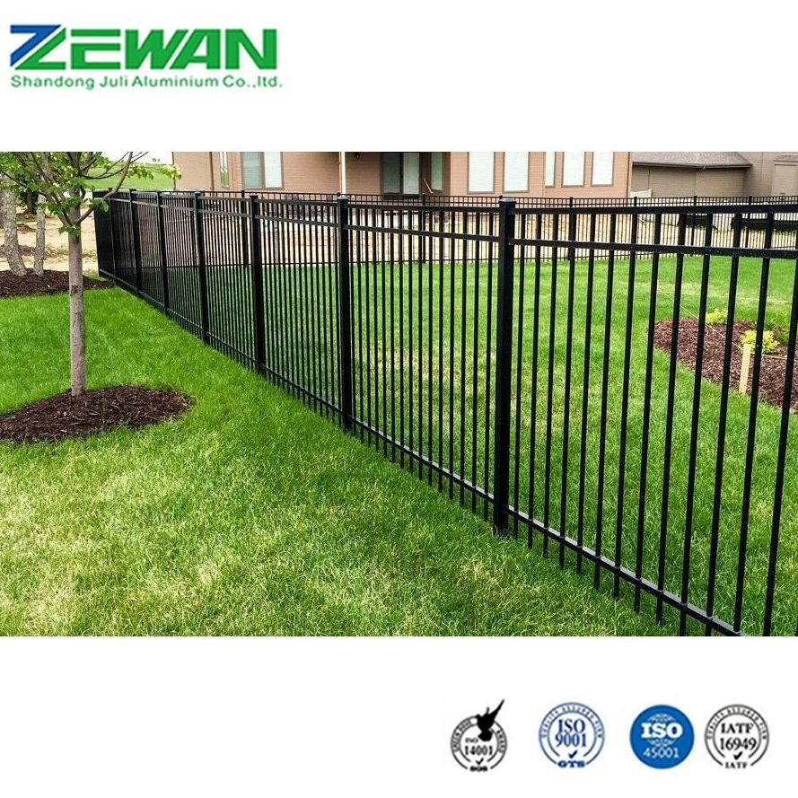 Garden Aluminum Balcony Privacy Fence Profile Louver Frame Bar Horizontal Slat Fencing