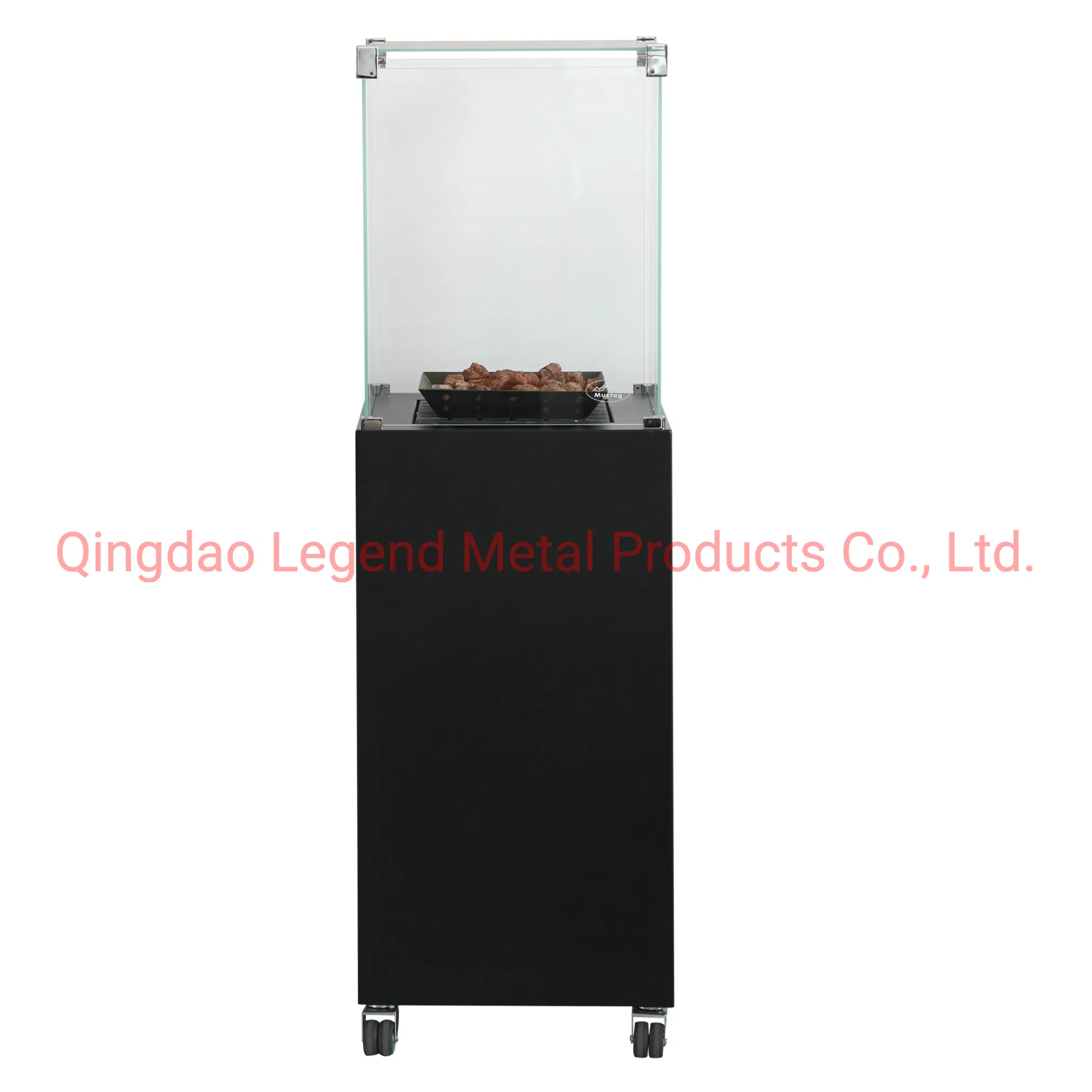 Free Standing Outdoor Patio Gas Heater with Ods Device with Real Flame for Garden Use