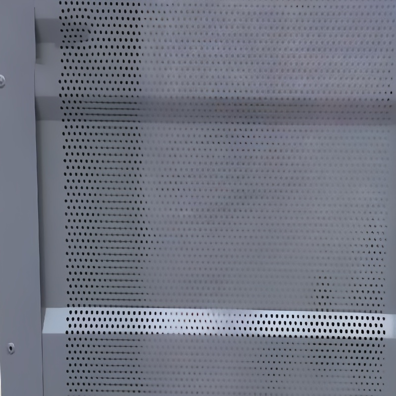 Sound Barriers Insulation and Noise Reduction for Air Conditioning Units with Perforated Metal