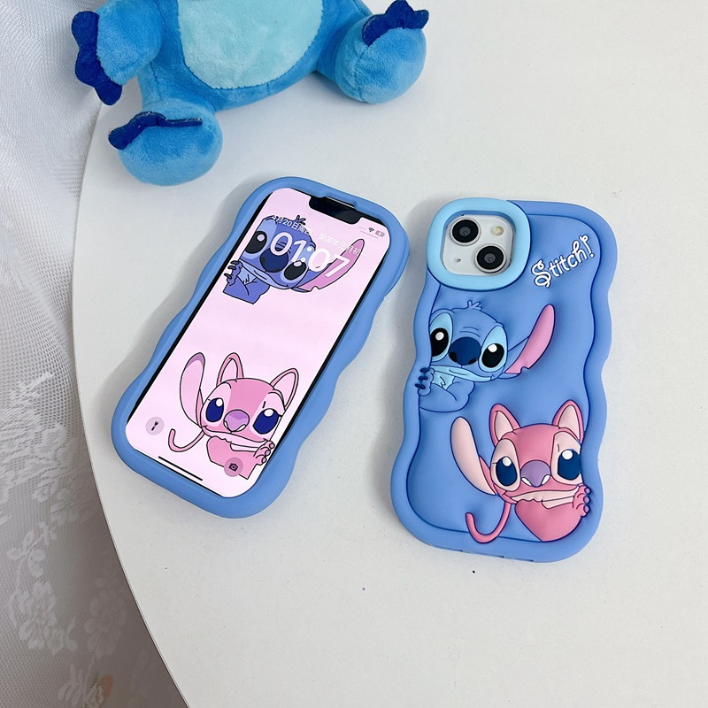 Чехол силиконовый Stitch для iPhone 16 PRO Max 11-15