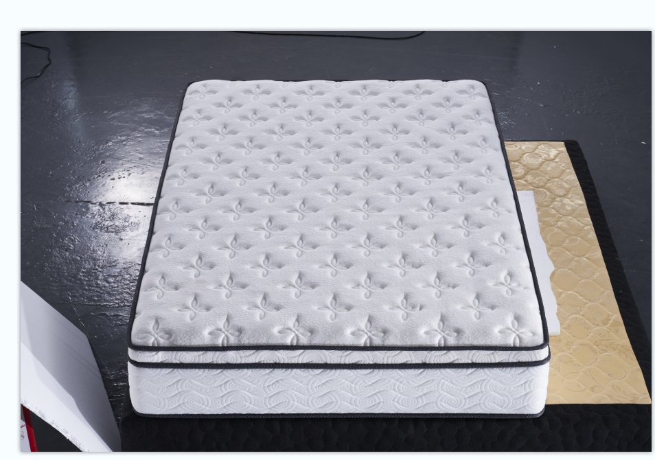 120*200*24cm Latex Foam Pocket Spring Hotel Bed Mattress in a Box Vacuum Packed