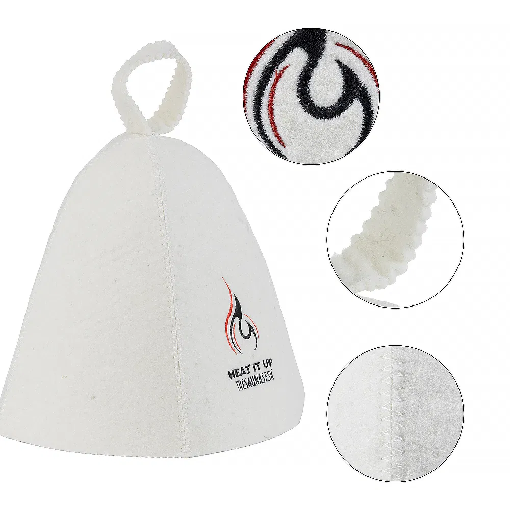 Eco-Friendly Wool Sauna Accessories, 2mm Thickness, Direct Factory Supplier