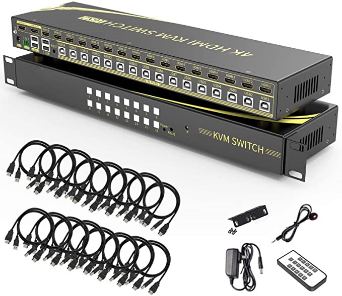 VGA Kvm Switch 8 Port in 2 out Switcher