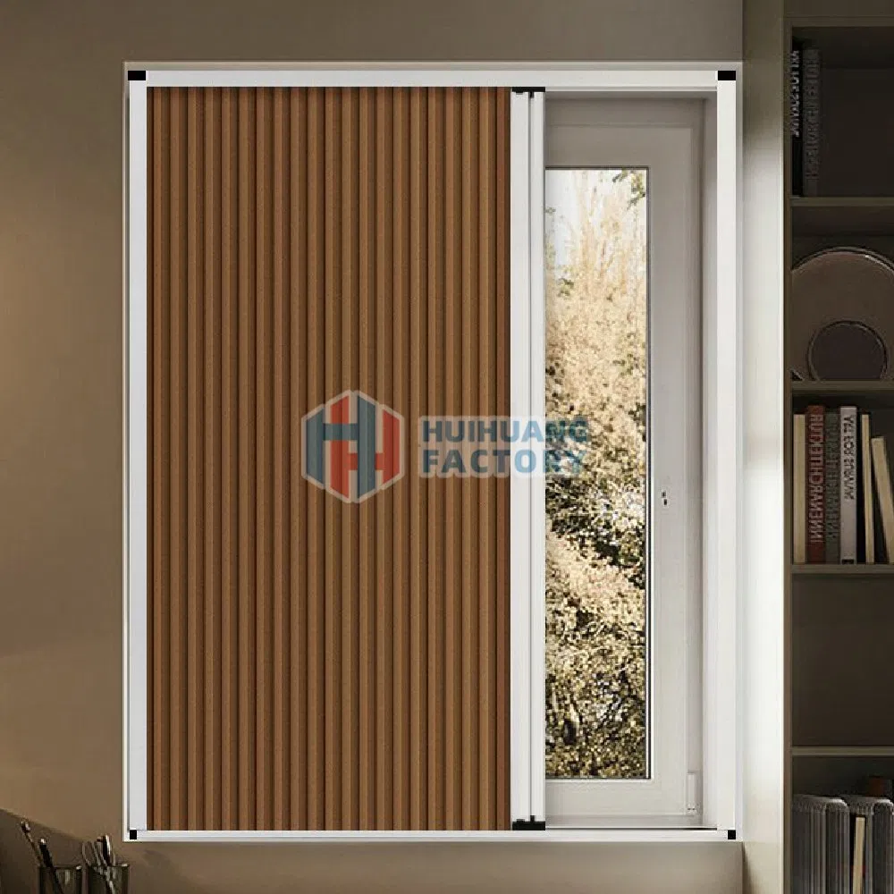 100% Blackout Honeycomb Sliding Door Roller Blinds for Retractable Door Honeycomb Fabric