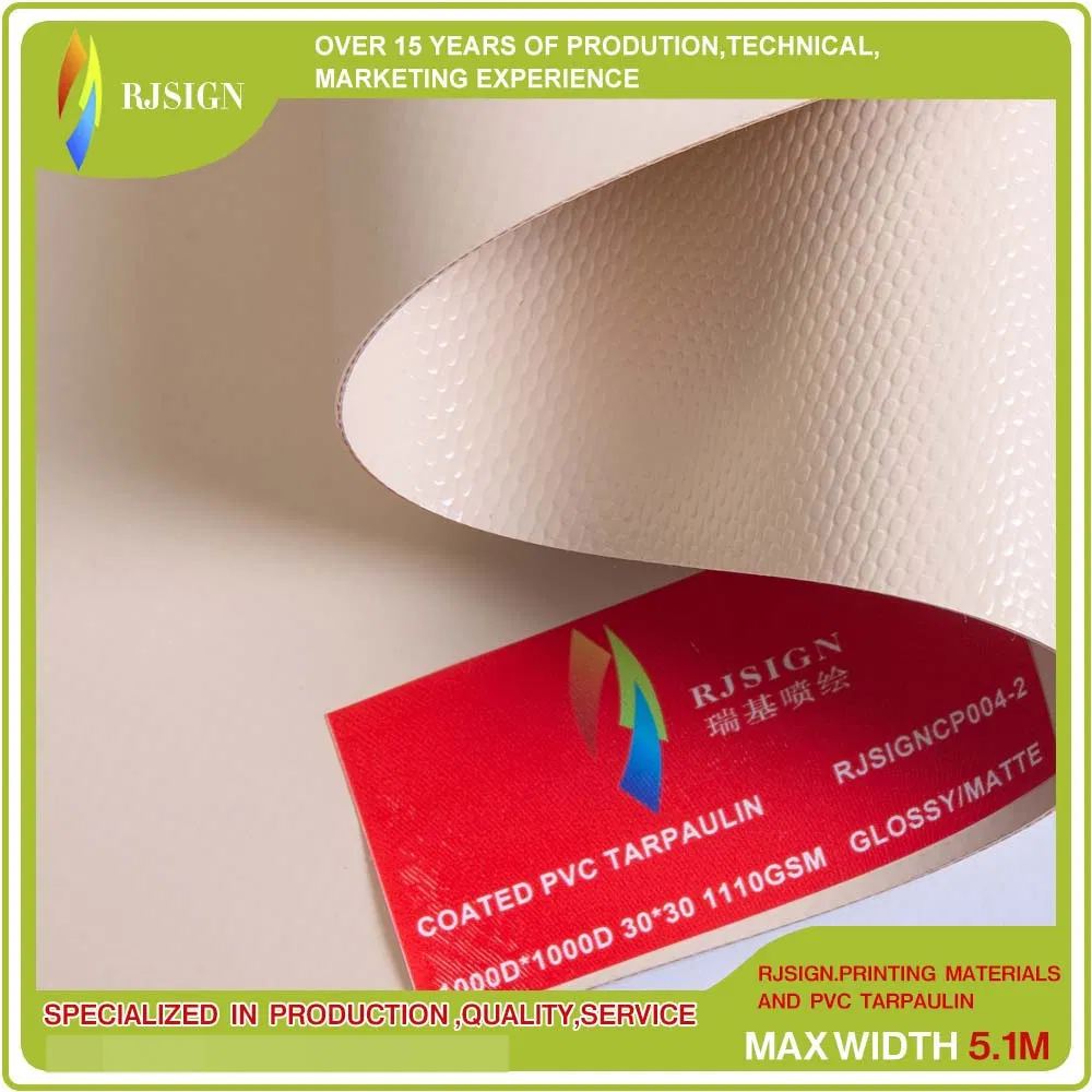 Seamless 5.1m PVC Waterproof Fabric for Tent Coating Tarpaulin