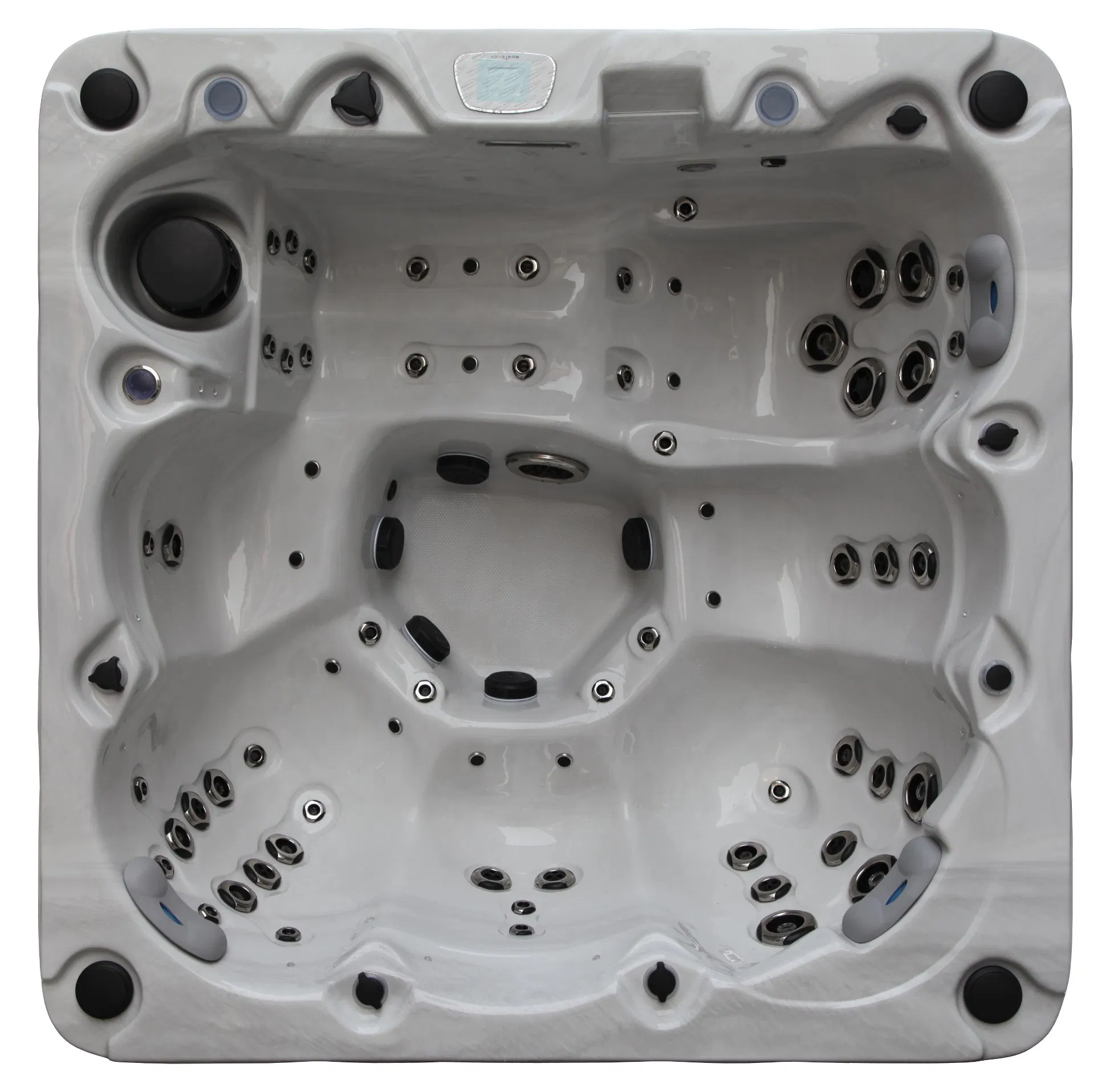 China SPA Manufacturers 6 Person 63 Hydromassage Jets Outdoor Massage Hot Tub