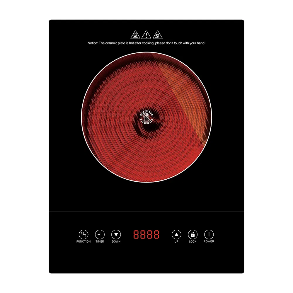 CECB certified built-in or tabletop touch screen  infrared cooker