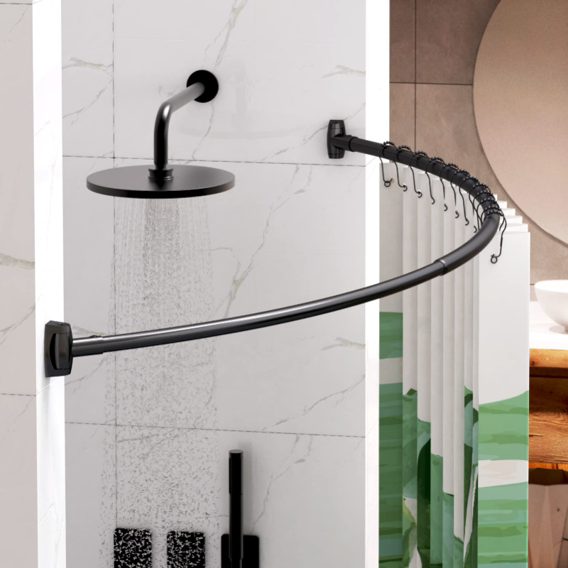 Extendable Telescopic Shower Tension Rod Shower Pole