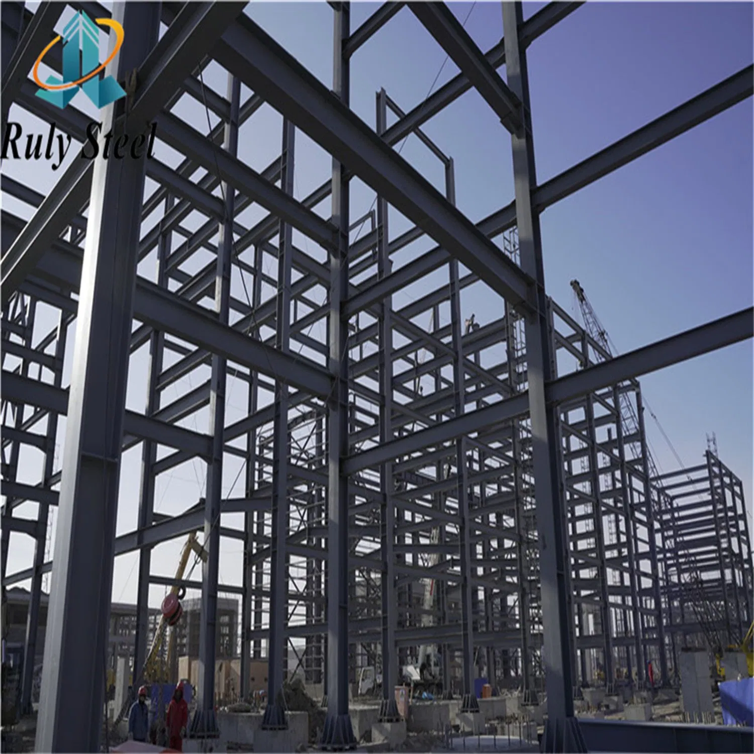 Anti-Seismic Prefabricated Construction Corrugated Sheet Steel Structure Warehouse