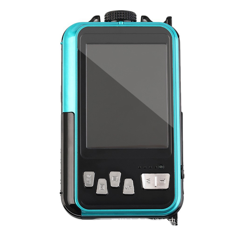 HD368 Waterproof Digital Camera Full HD 2.7K 48MP 16X Underwater Camera with Dual Screen