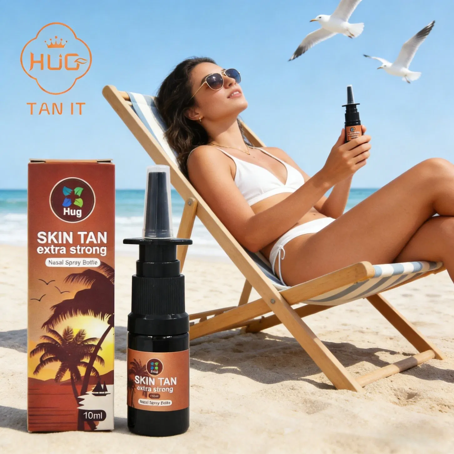 Double Strength 10ml Nasal Tanners for Fair Skin