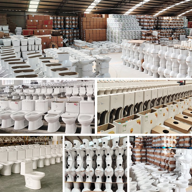 Factory Wholesale Floor Mounted Sanitary Ware Water Closet One Piece Bathroom Ceramic Wc Toilet Bowl
