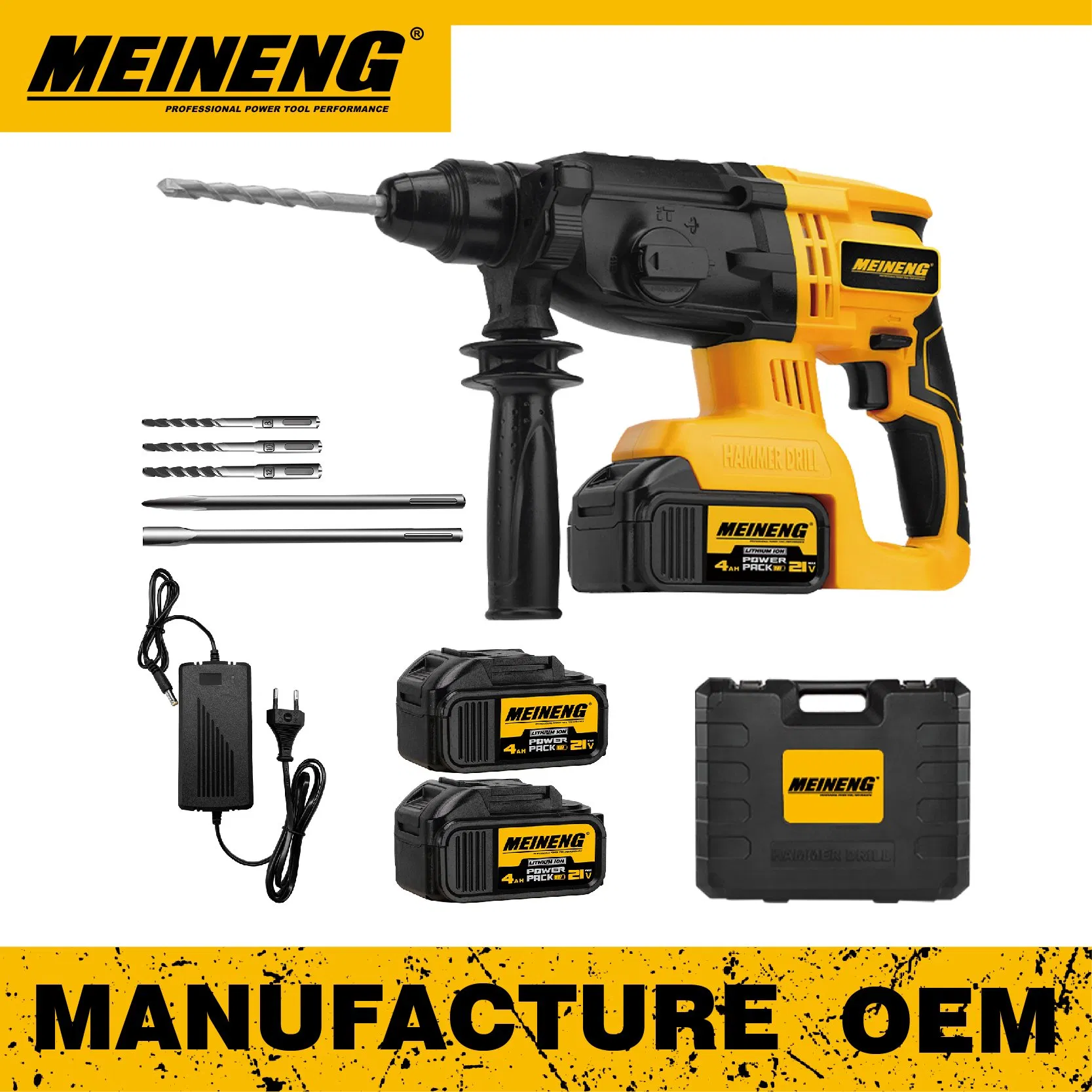 Аккумуляторный перфоратор MEINENG 26B