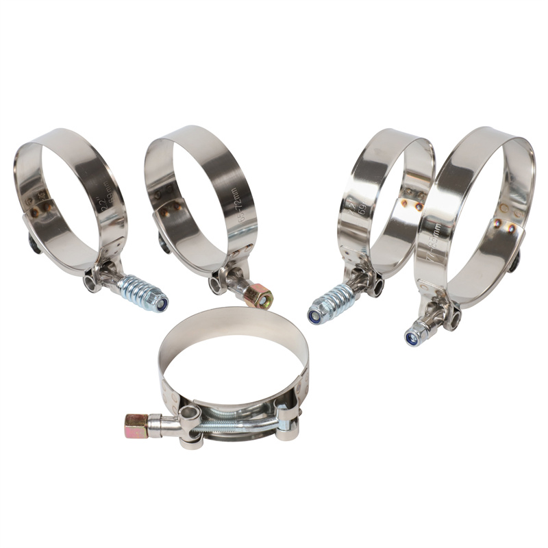 Хомут T-Bolt 60-68 с пружиной, высокий крутящий момент