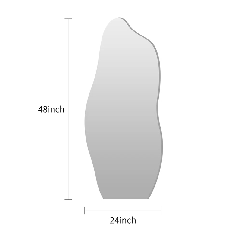 Elegant Backlit Full Length Mirror for Home Decor