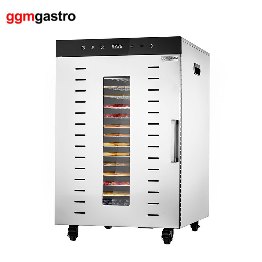Stainless Steel Fruit Vegetable Meat Dryer Food Dehydrator Industrial 12 Tray Dehydrator for Fruit, Vegetable, Fish Vegetable Dehydrator Machine Dghb16