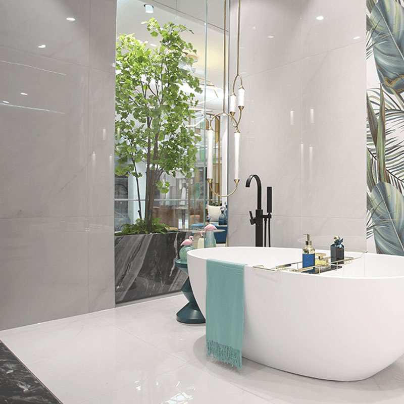 Керамогранит Brigitte Ivory под мрамор, 600x600 мм