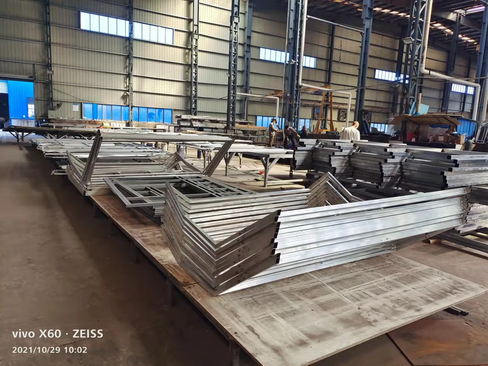 One Piece Big Size Smooth Fiberglass Sandwich Composite Panel for Caravan Building