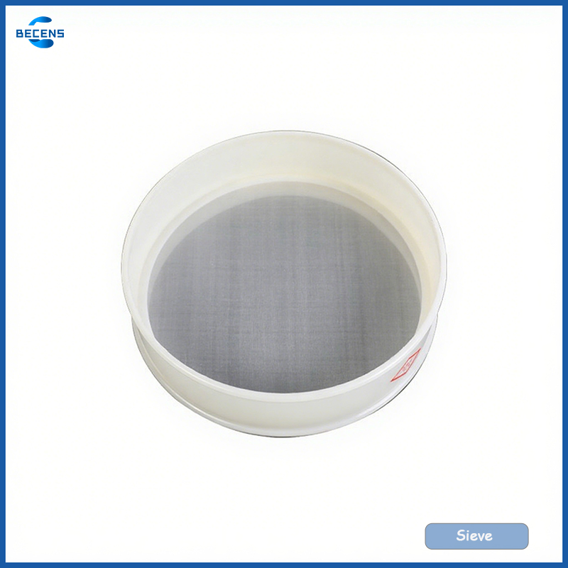 10-50cm 304 Stainless Steel Test Sieves Lab Sieves 45 Micron 325 200 Mesh Round Shape Stainless Steel Lab Test Sieve