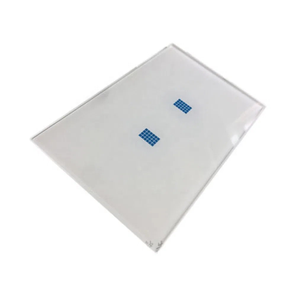 4mm Custom White Silk Screen Tempered Glass Touch Switch Panel for Smart Home Control Applications