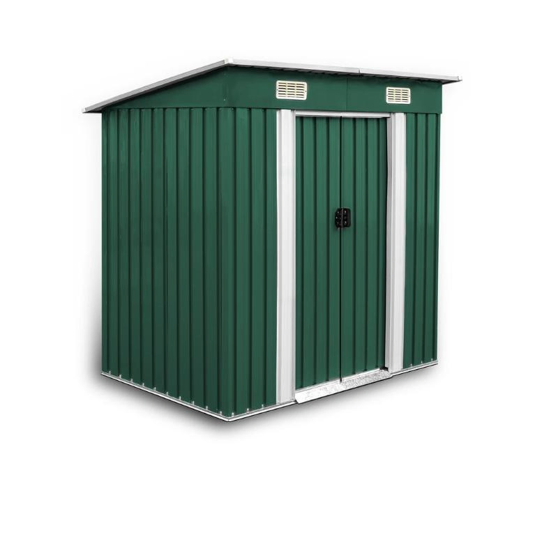 High-Quality Assembly Kit Flat Top Metal Storage Garden Sheds