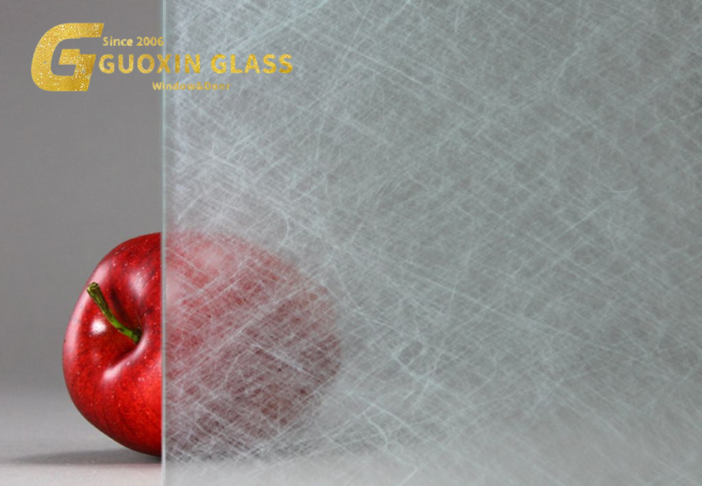 Solid Color Tempered Frosted Decorative Wave Partition Fluted Glass with Low Price