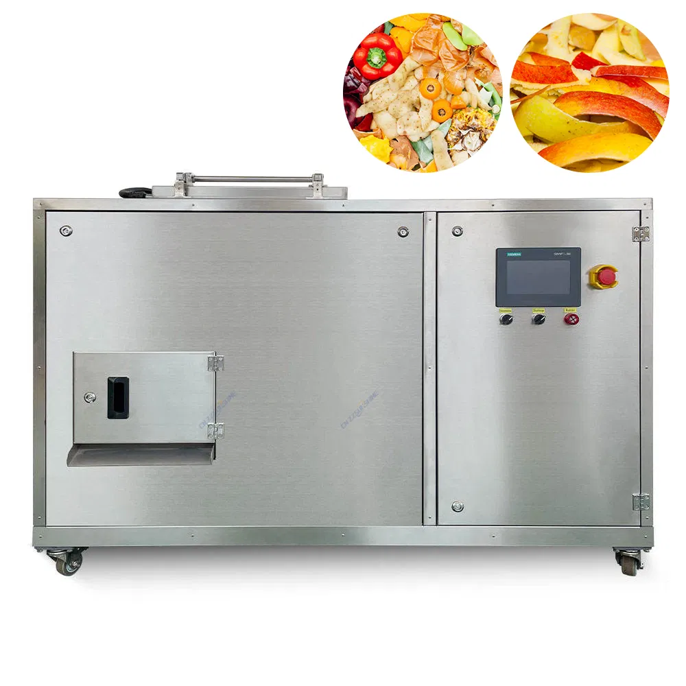Wholesale Kitchen Waste Dewatering and Reduction Machine High Quality Food Waste Disposer Durable High Efficiency Kitchen Waste Crushing Machine
