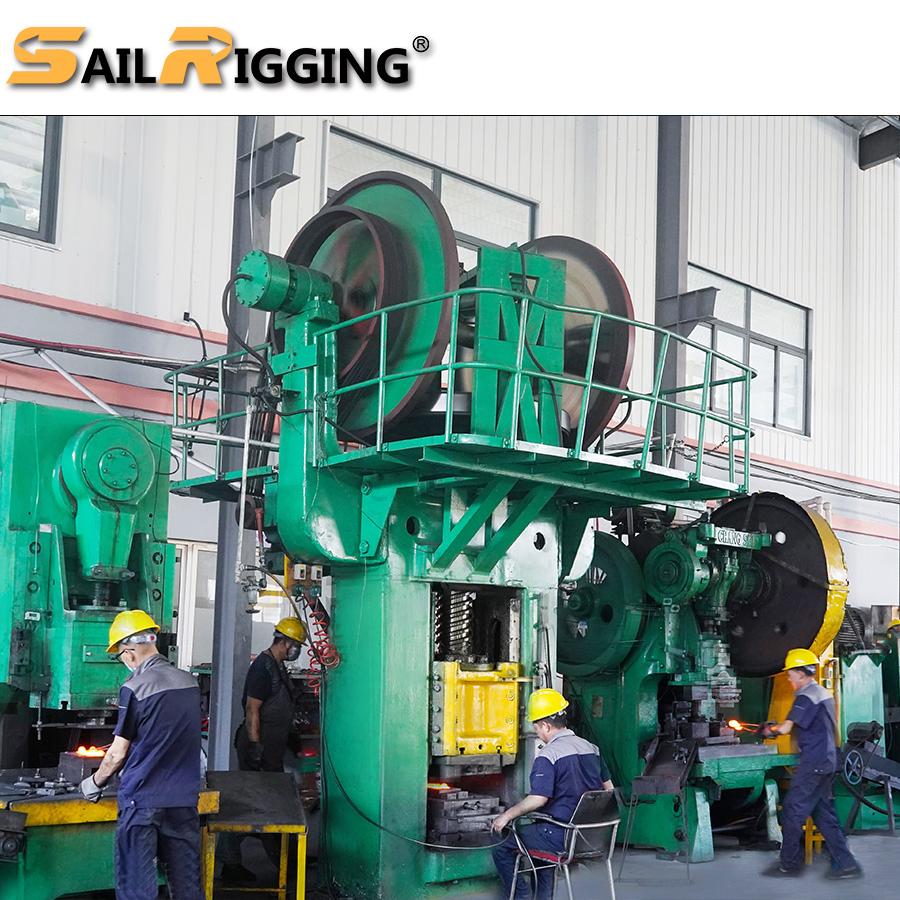 Us Type Drop Forged Galvanized Screw Pin G209 Anchor Shackle 5t Bow Steel Rigging Shackle Grilletes De Acero