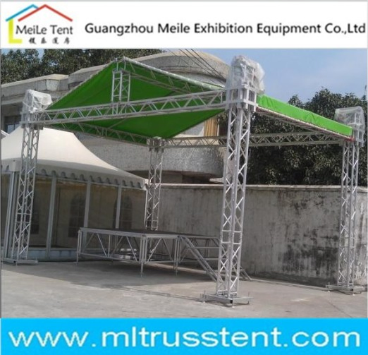 Aluminum Lighting Speaker Spigot Truss Portable Outdoor Concert Exhibition Event Roof Truss