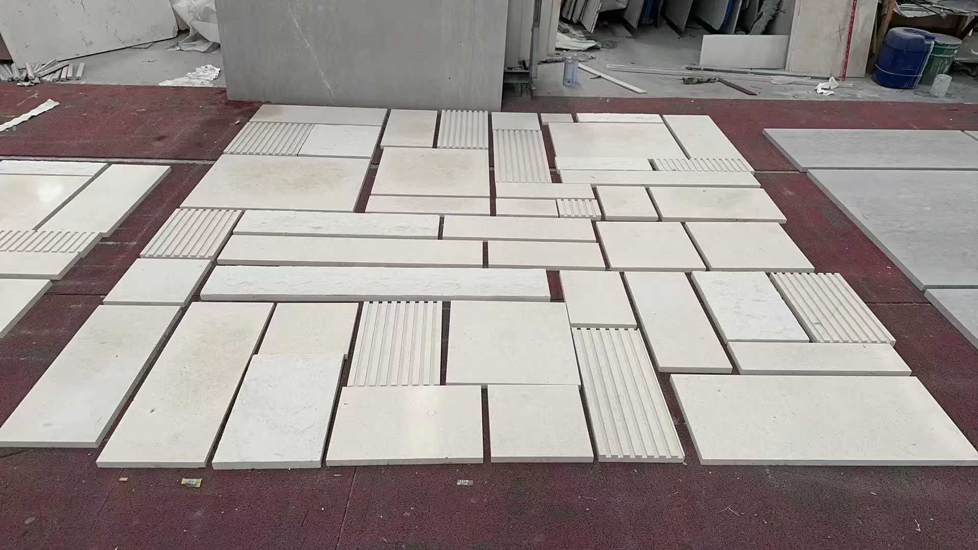 Classic Portugal Beige Limestone Slabs Tiles for Wall Cladding & Flooring Decoration
